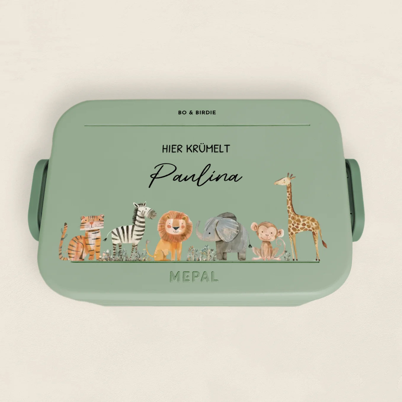 Personalisierte Mepal Brotdose "Safari"