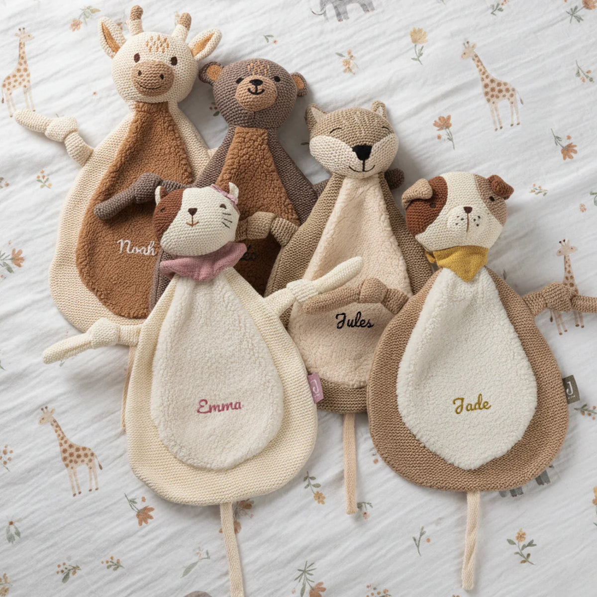 Doudou Personnalisé Brodé « Animal Préféré » — Vue 7 market_france