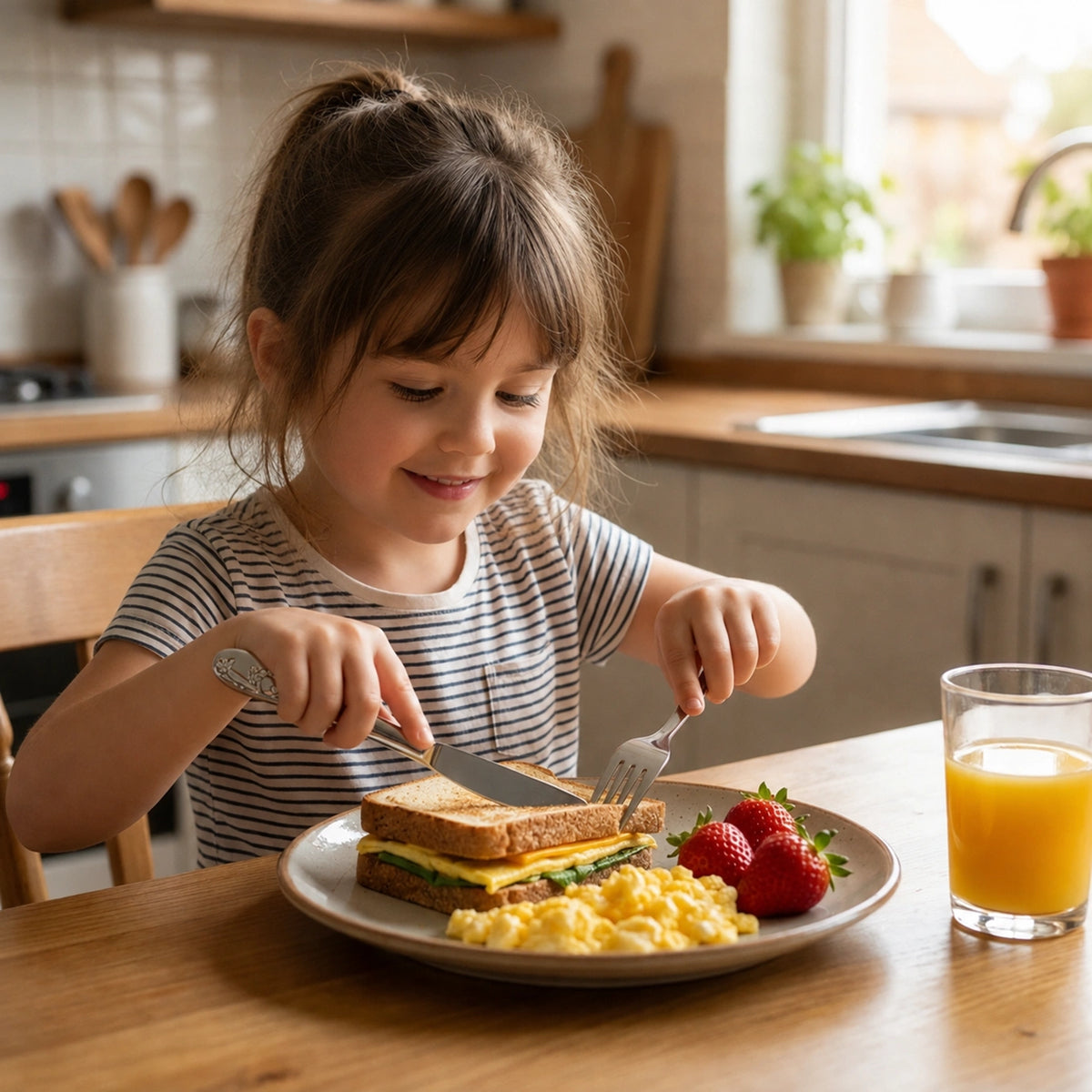 Couverts enfant Amefa personnalisés « À la ferme » — Vue 6 market_france
