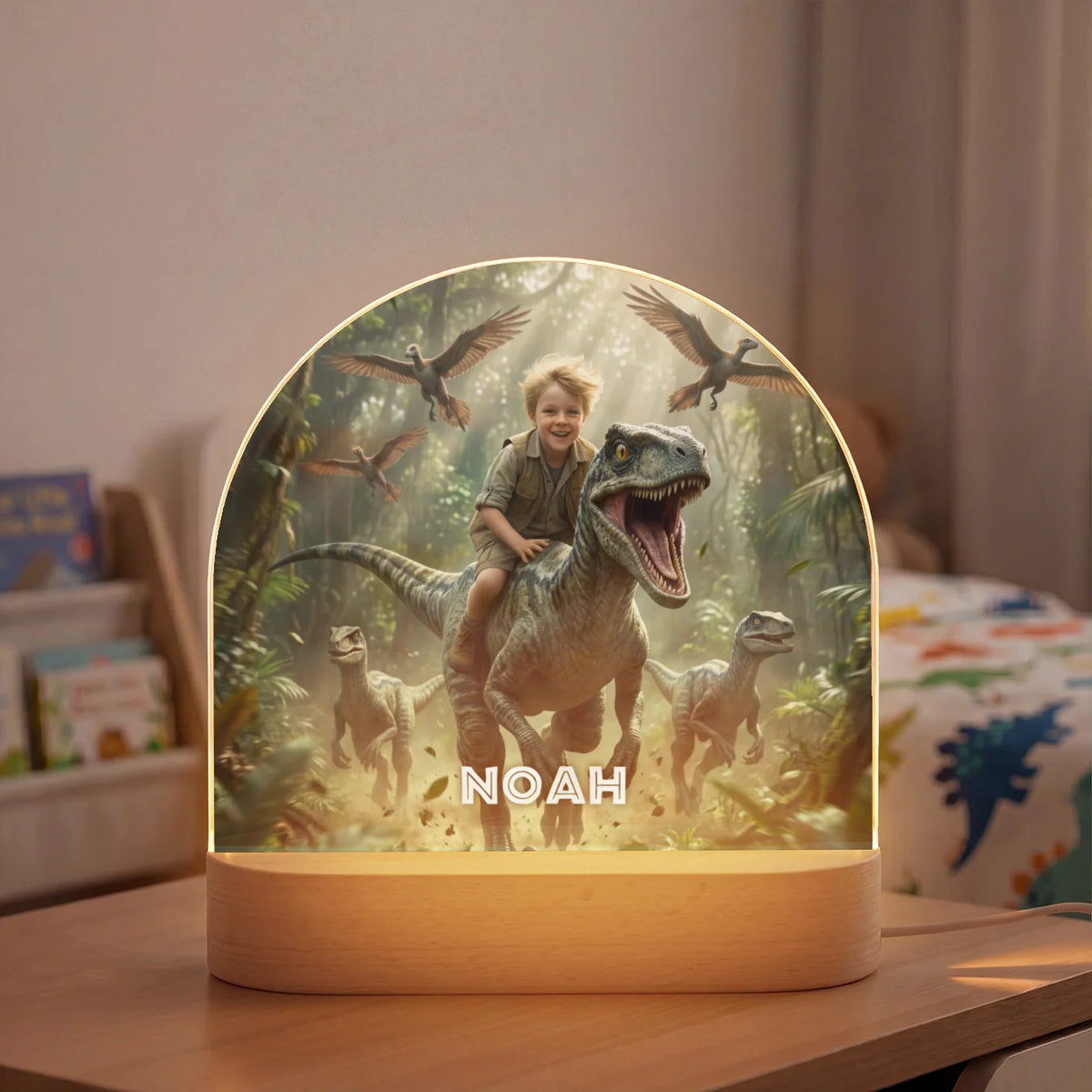 Veilleuse personnalisée "Dino" — Vue 10 market_france