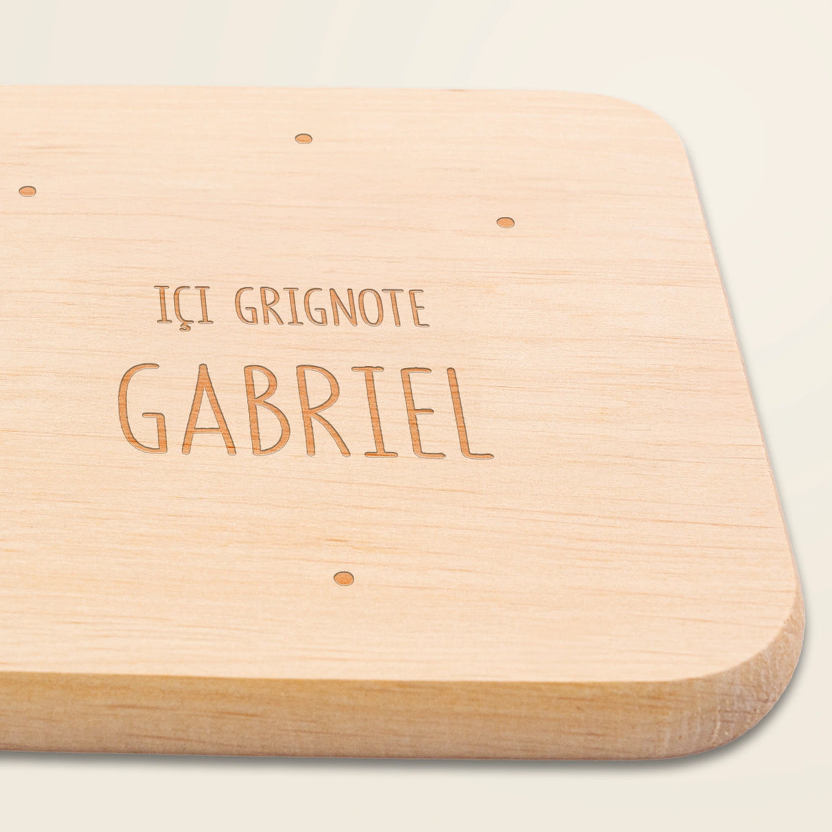 Petit plateau pour goûter personnalisé « Gravure » (gratuit) — Vue 7 market_france