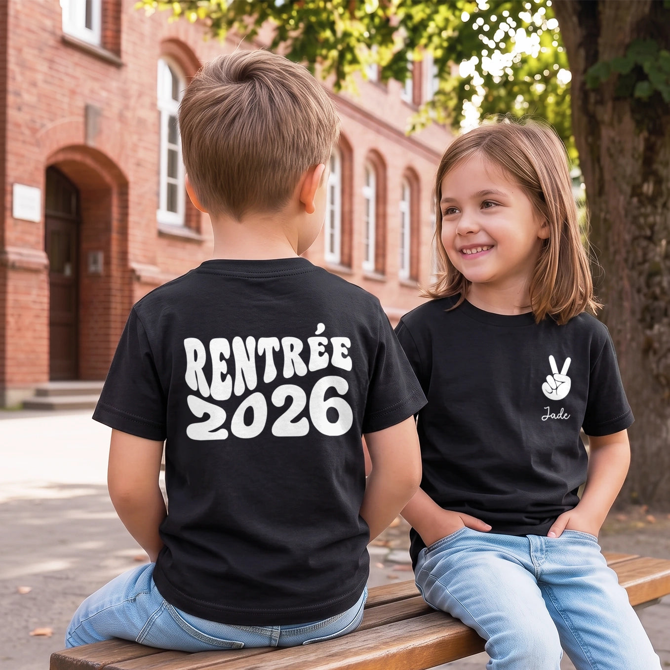 T-shirt personnalisé “Rentrée Scolaire 2026”