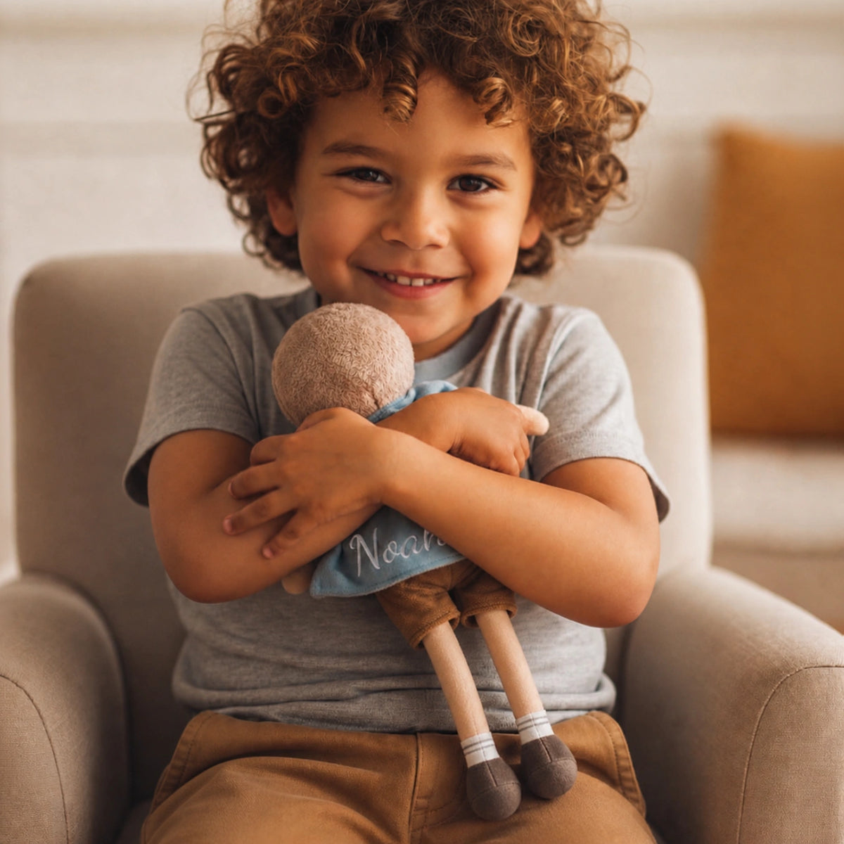 Doudou personnalisée super-héros « Dave » — Vue 7 market_france