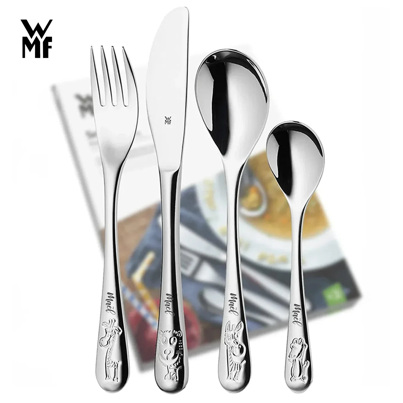 Couverts pour enfants personnalisés WMF « Safari »