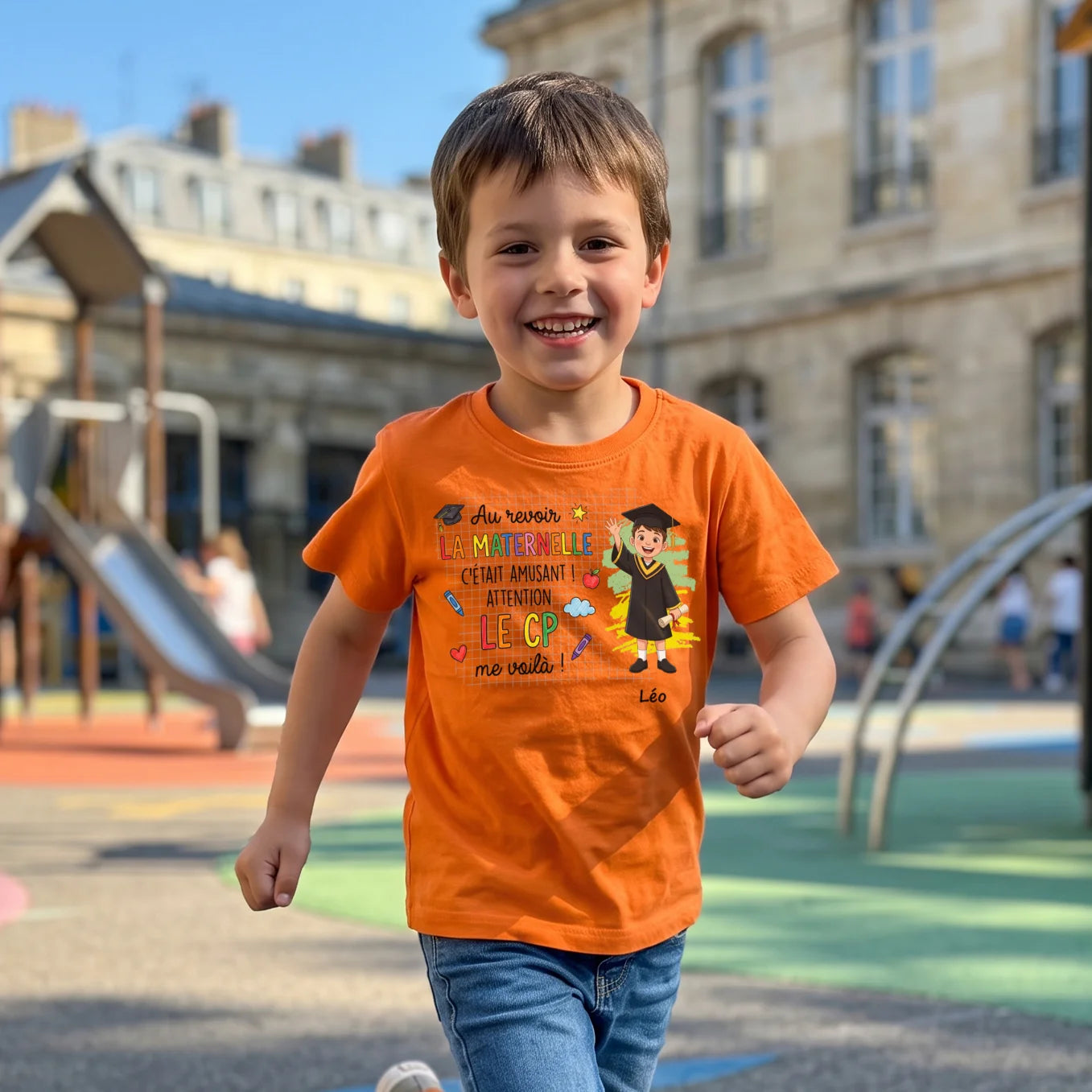 T-shirt personnalisé "Rentrée des classes"