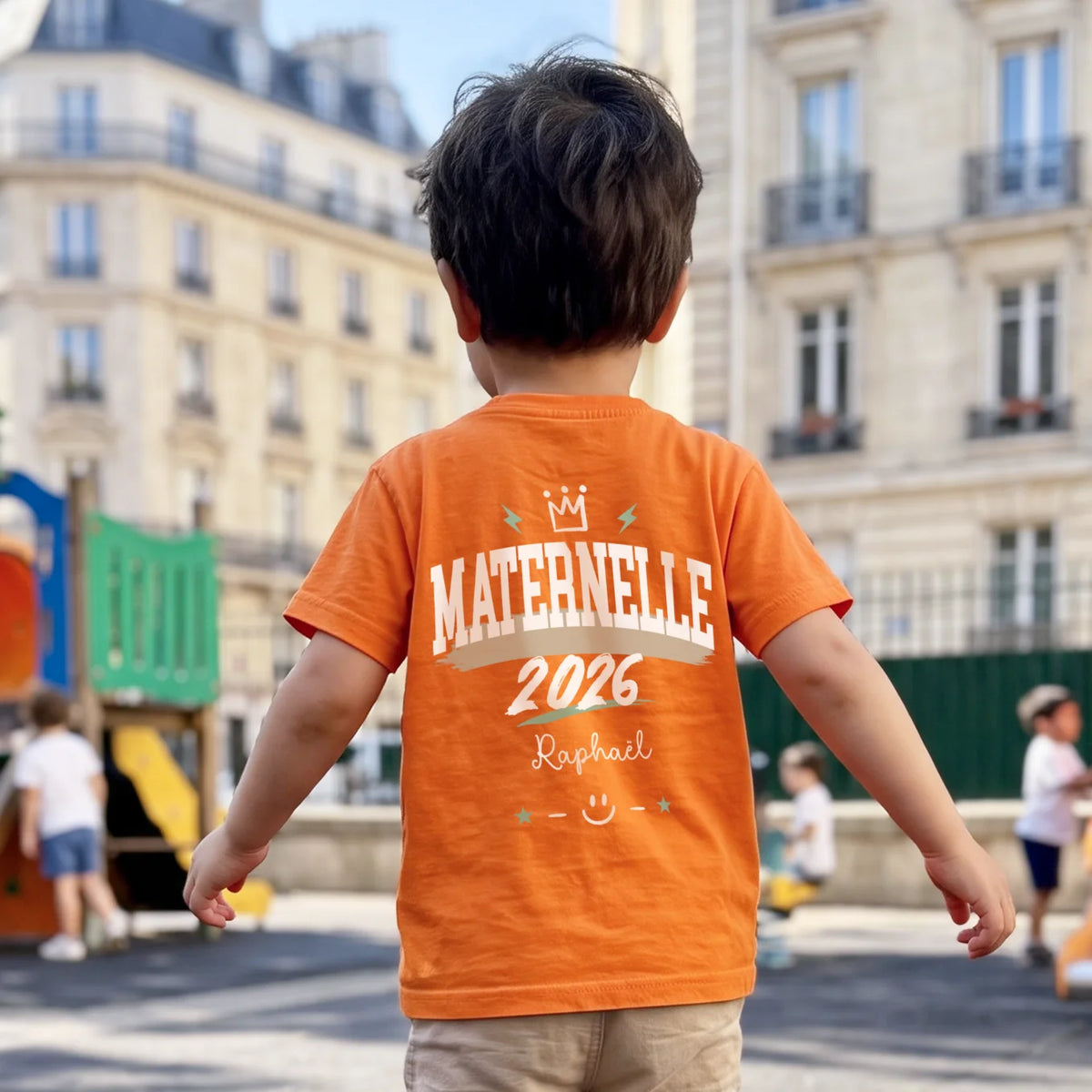 T-shirt personnalisé "Écolier" — Vue 3 market_france