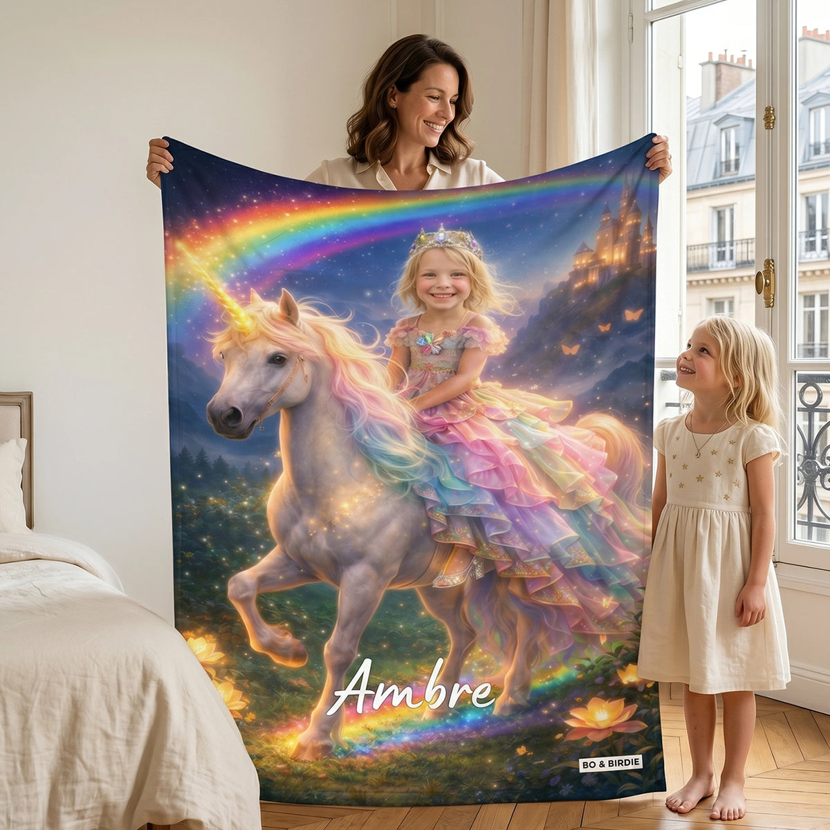 Plaid personnalisé « Princesse » — Vue 3 market_france