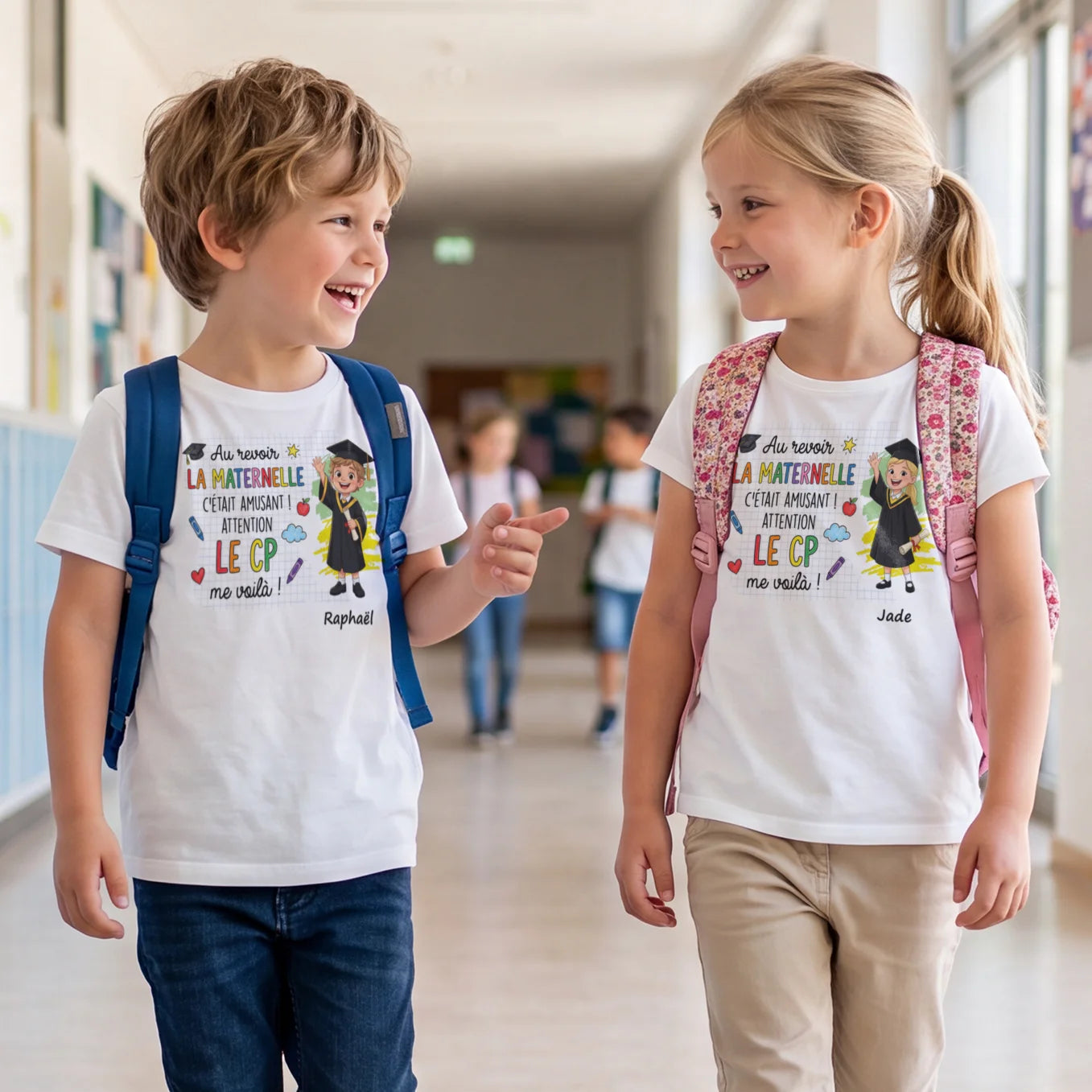 T-shirt personnalisé "Rentrée des classes"