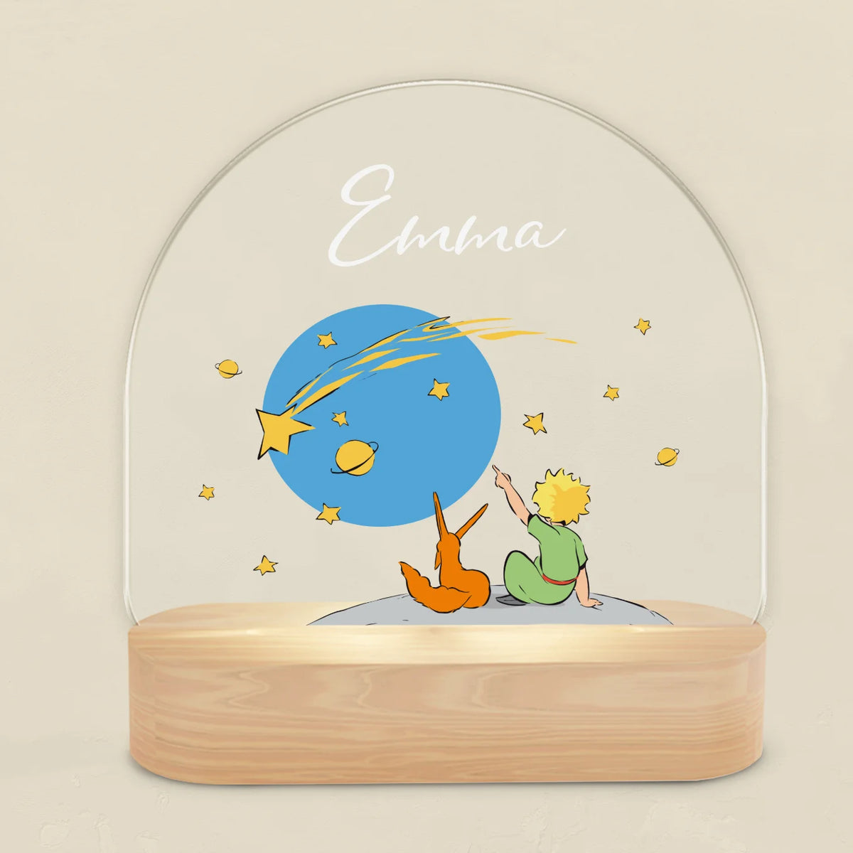 Veilleuse personnalisée Petit Prince « Amis » — Vue 4 market_france