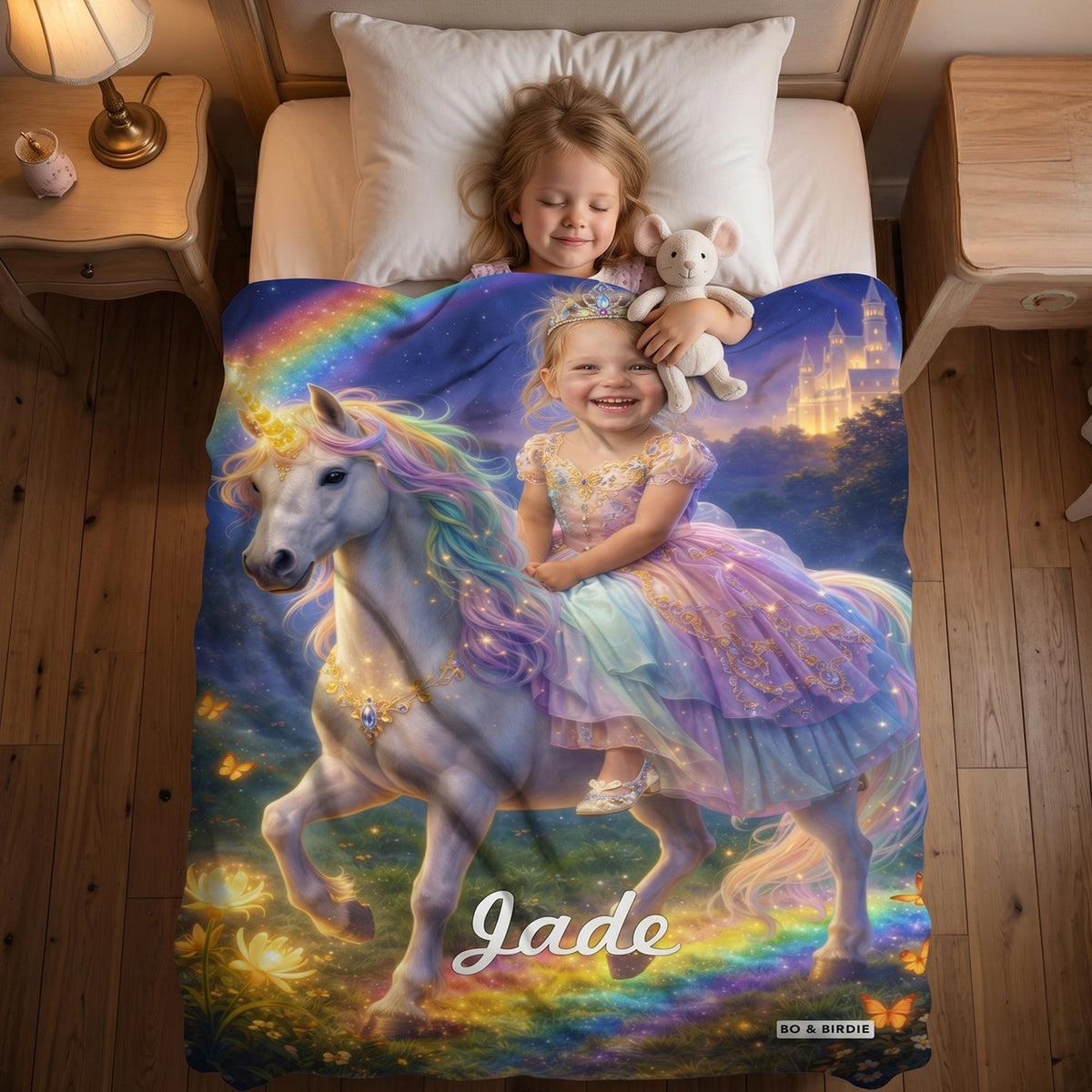 Plaid personnalisé « Princesse » — Vue 5 market_france