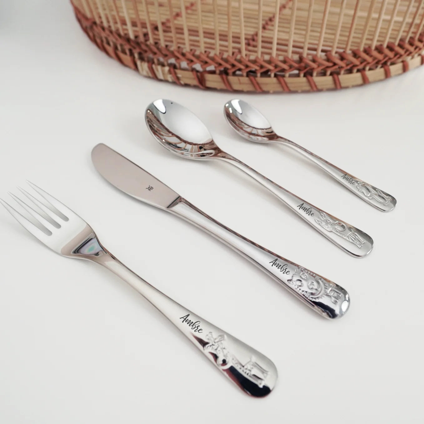 Couverts pour enfants personnalisés WMF « Safari »