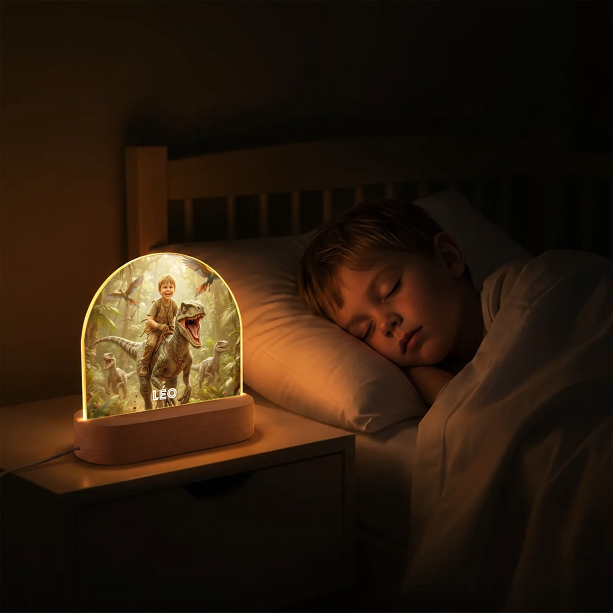 Veilleuse personnalisée "Dino" — Vue 3 market_france