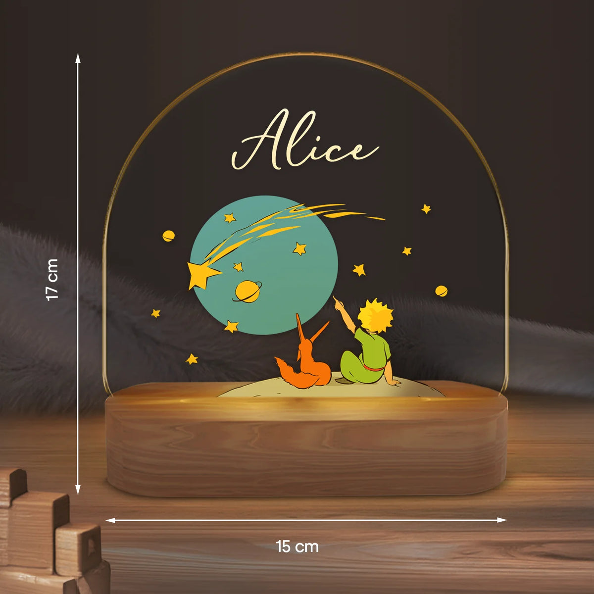 Veilleuse personnalisée Petit Prince « Amis » — Vue 5 market_france