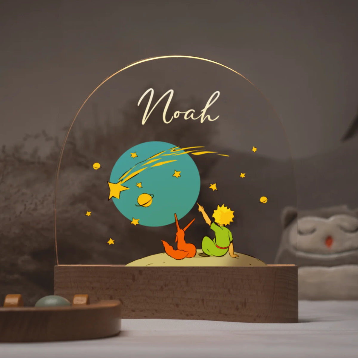 Veilleuse personnalisée Petit Prince « Amis » — Vue 6 market_france