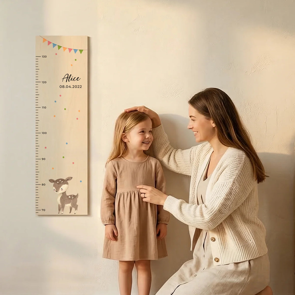 Toise personnalisée « Confettis » market_france