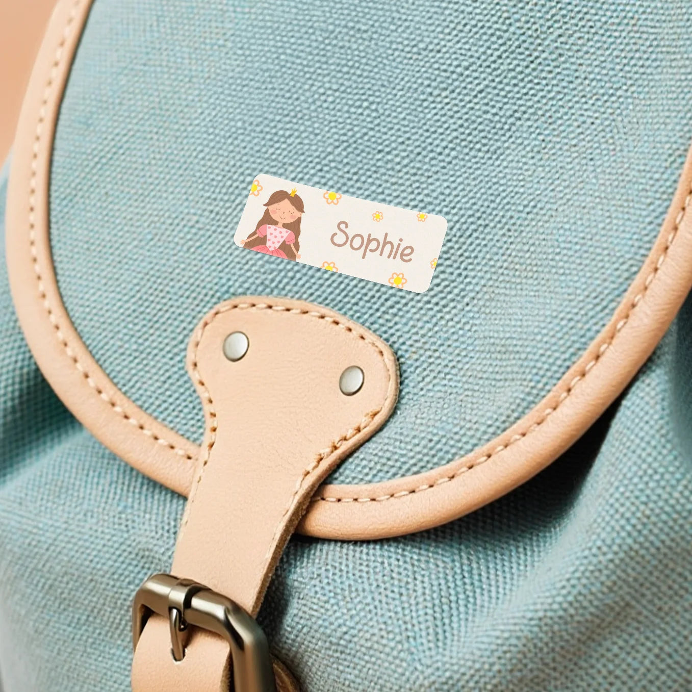 Personalisierte Namensaufkleber "Wunschmotiv" (Gratis)