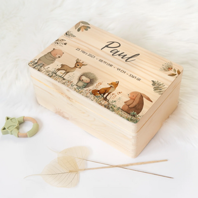 Boîtes à souvenirs personnalisées