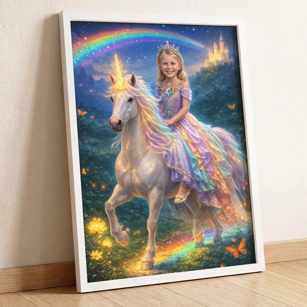 Poster enfant personnalisé "Princesse"