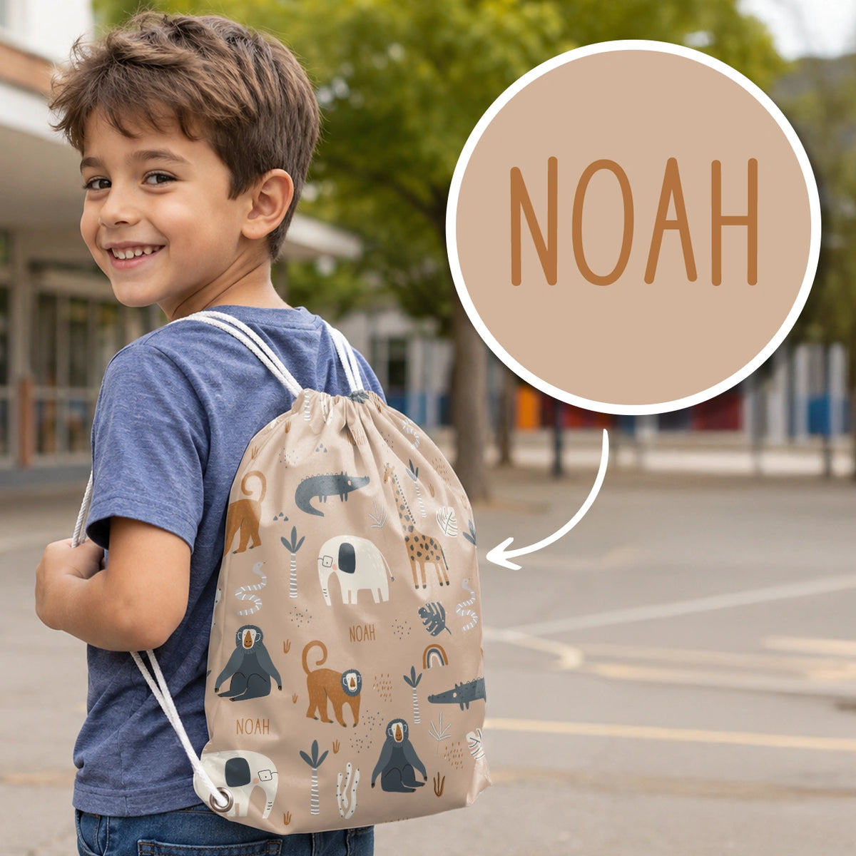 Sac de sport personnalisé « Savane »