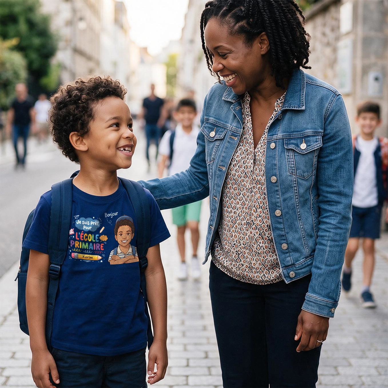 T-shirt Enfant Personnalisé "Je suis prêt"