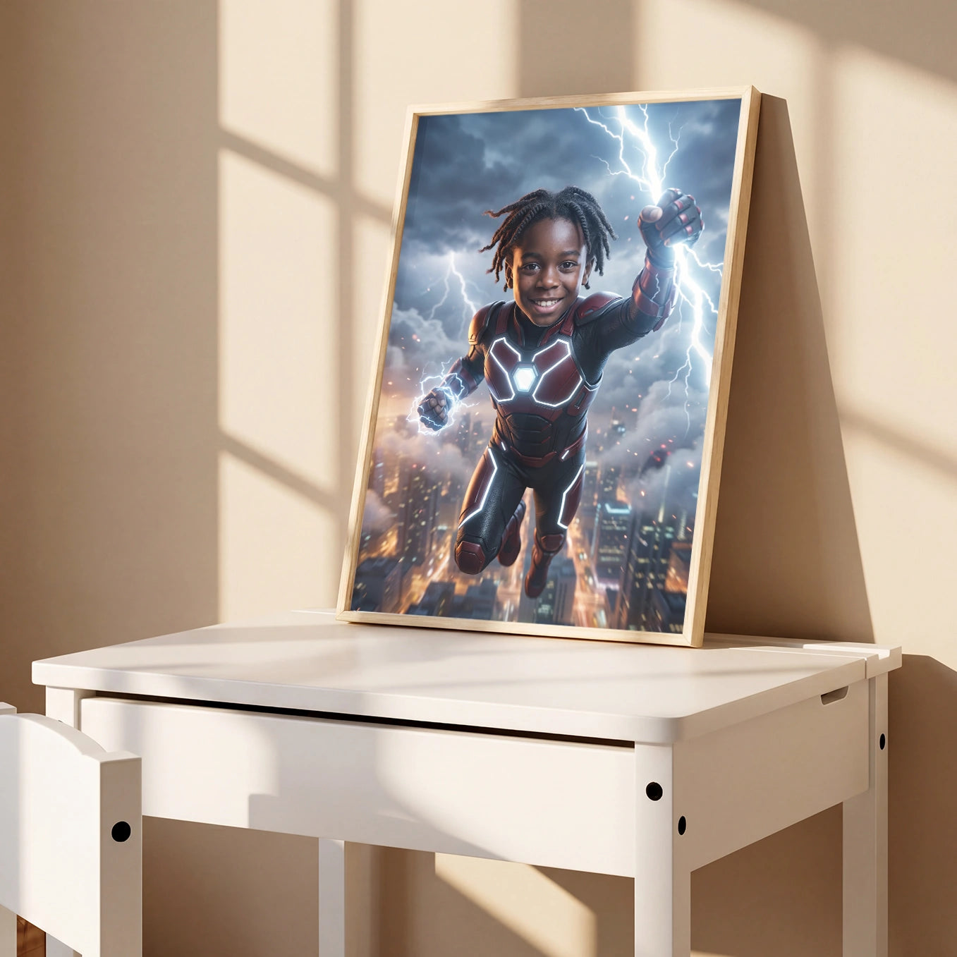 (US) Personalisiertes Poster "Strike Boy"